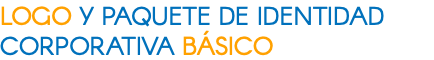 Logo y paquete de identidad corporativa básico