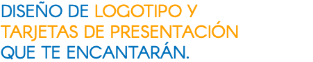 Diseño de Logotipo y tarjetas de presentación que te encantarán.